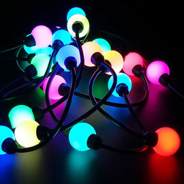 Decoração portátil de pouco peso do parque temático do bocado flexível do ponto 16 do diodo emissor de luz do pixel do RGB
