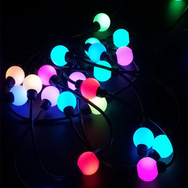 Decoração portátil de pouco peso do parque temático do bocado flexível do ponto 16 do diodo emissor de luz do pixel do RGB