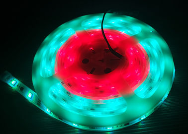Consumo flexível programável da baixa potência da tira SMD5050 0.336W do diodo emissor de luz do RGB