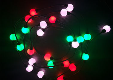 A corda do diodo emissor de luz da tensão das luzes feericamente 12DC do diodo emissor de luz do RGB dos PCes SMD5050 2 ilumina interno
