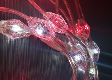 O policarbonato que abriga a cortina do RGB ilumina a economia de energia da baixa tensão de DC12V