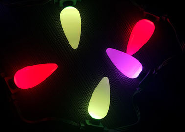 Luzes de Natal de suspensão programáveis SMD5050 25 Triklits com bulbo geado
