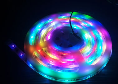 Consumo flexível programável da baixa potência da tira SMD5050 0.336W do diodo emissor de luz do RGB