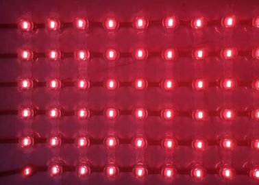 Luzes feericamente da malha impermeável da rede do diodo emissor de luz 180 graus de anjo largo 10cm da visão que espaçam