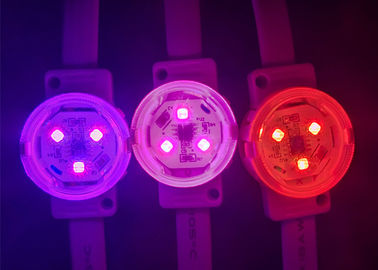 Cor de luzes decorativa comercial do ponto do diodo emissor de luz que muda luzes do pixel do diodo emissor de luz do RGB