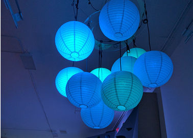 Globo impermeável da luz do PVC RGB que pendura o tamanho personalizado 500mm disponível